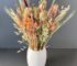 Trockenblumensträußen und Trockenblumen Deko wie, Lagurus, Ruscus, Phalaris, Baumwolle, Strohblumen, Mohnkapseln