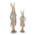 Easter bunny James - Vintage style decorative bunny - Elegant Easter decoration - Spring decorative figurine - Easter gift idea